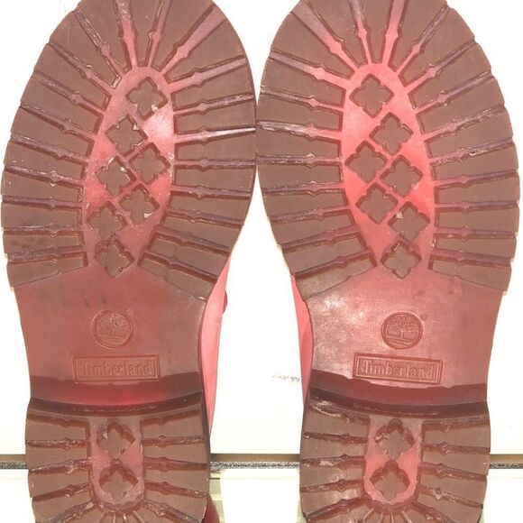 Timberland 6” Premium Waterproof Boots Girls SZ 2 - Picture 6 of 9